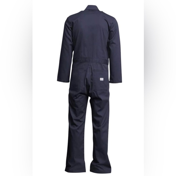 LapcoFR Flame Resistant Economy Moisture Management Coveralls, 100% Cott… - Picture 2 of 9